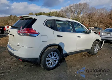 2016 Nissan Rogue S из США, поврежденный, VIN KNMAT2MT4GP613235
